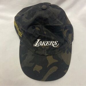 Los Angeles Lakers NBA Promo Army Fatigue Dad Strapback Hat